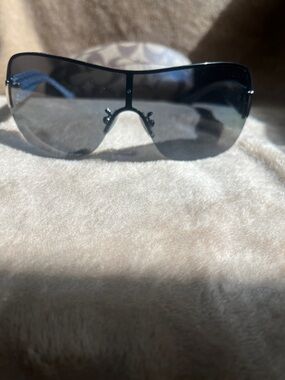 Coach Black /Blue Bridget Sunglasses with Signature Case